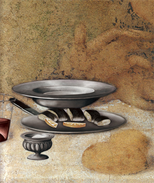 Reconstruction of the salt cellar